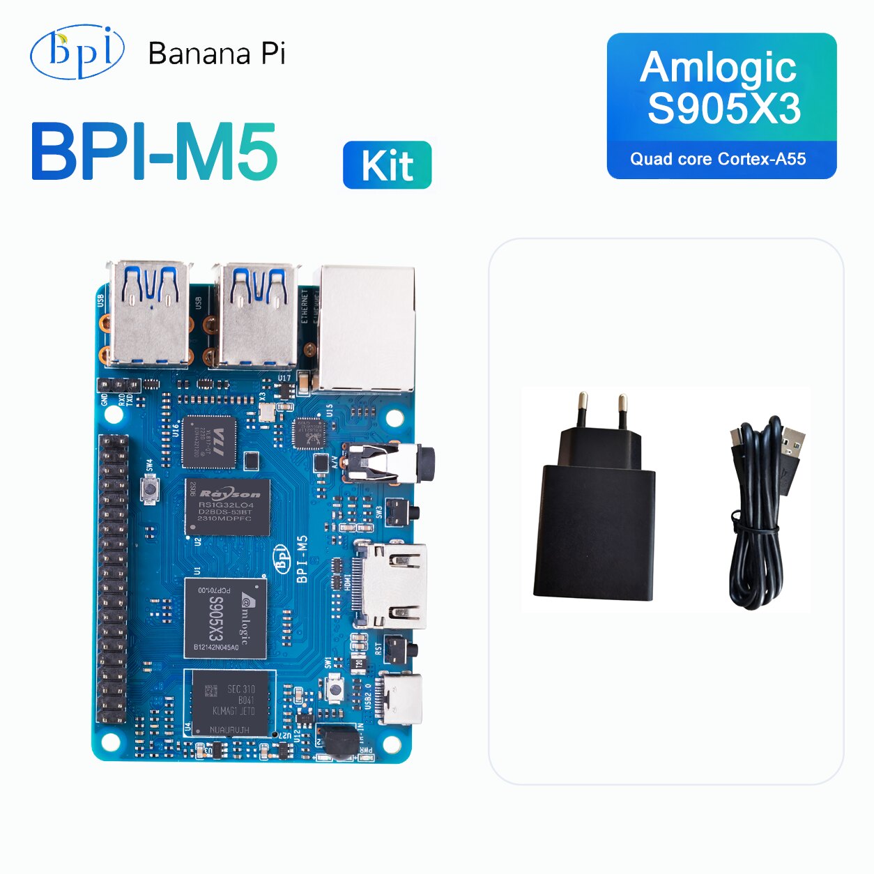 Banana Pi BPI-M5 Development B - Banana Pi Bpi-M5 recension och pris