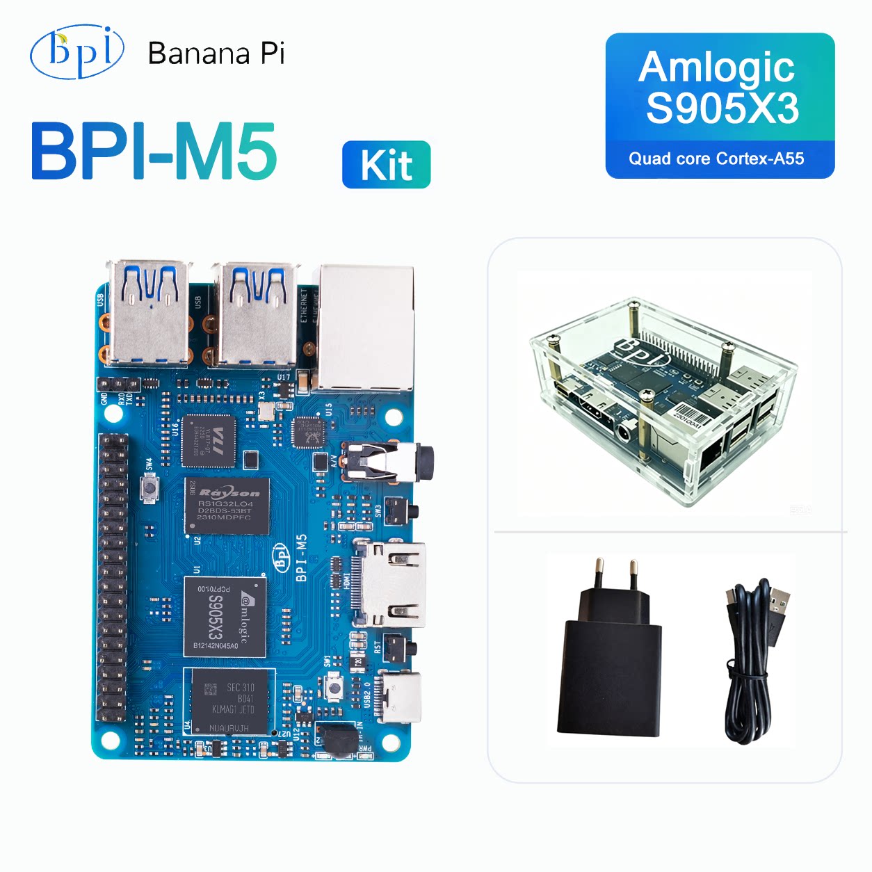 Banana Pi BPI-M5 Development B - Banana Pi Bpi-M5 recension och pris