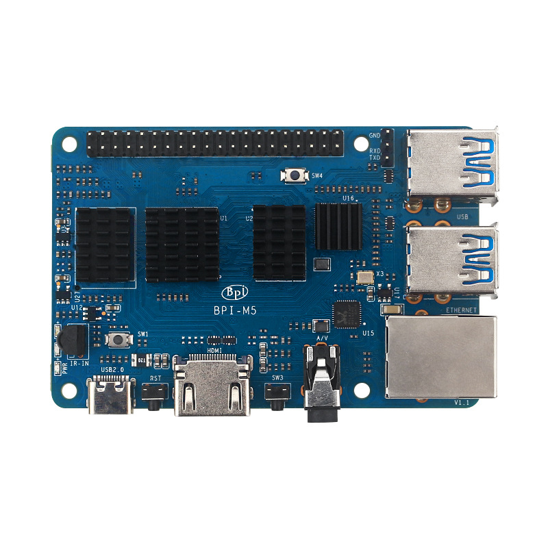 Banana Pi M5 4pcs Aluminum Hea - Banana Pi Bpi-M5 recension och pris