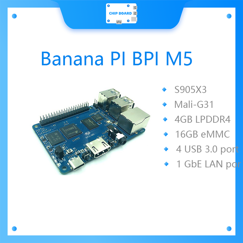 Banana PI BPI M5 New Generatio - Banana Pi Bpi-M5 recension och pris
