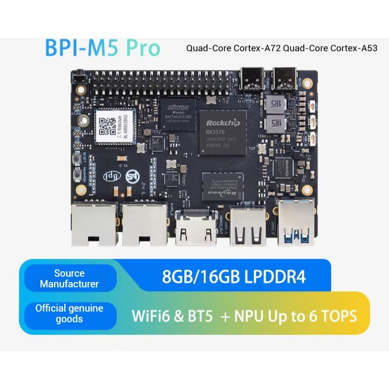 【Hot Sale】BPI-M5 Pro Amlogic S - Banana Pi Bpi-M5 recension och pris